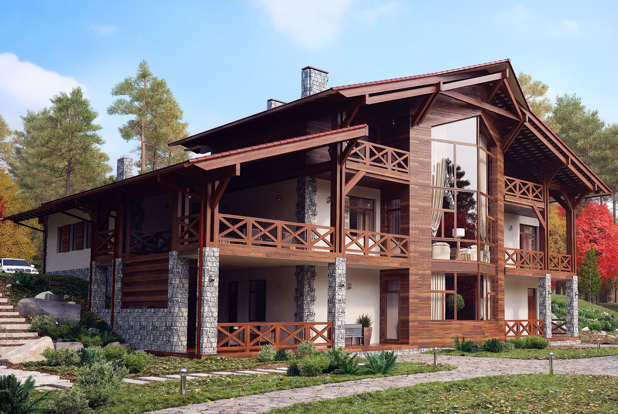 Поселок-парк Новолеоново, усадьба на 925 м²