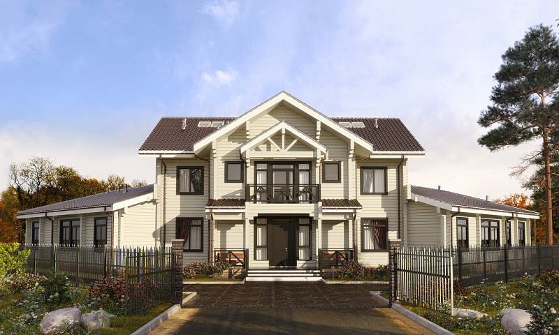 Балашиха, особняк площадью 745 м².